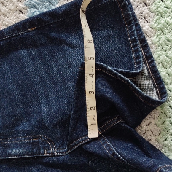 NWT Calvin Klein Size 6 Midrise Classic 5 Pocket Blue Jean Shorts - Picture 10 of 12